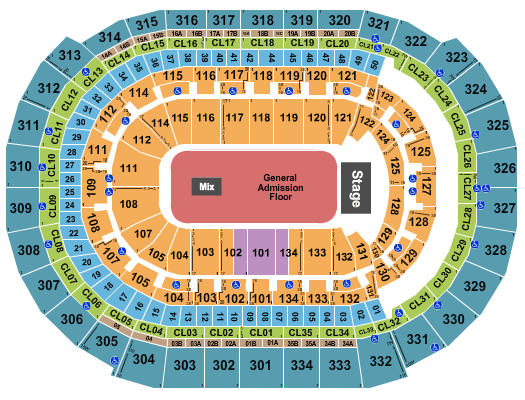 Amerant Bank Arena Grey Day Seating Chart